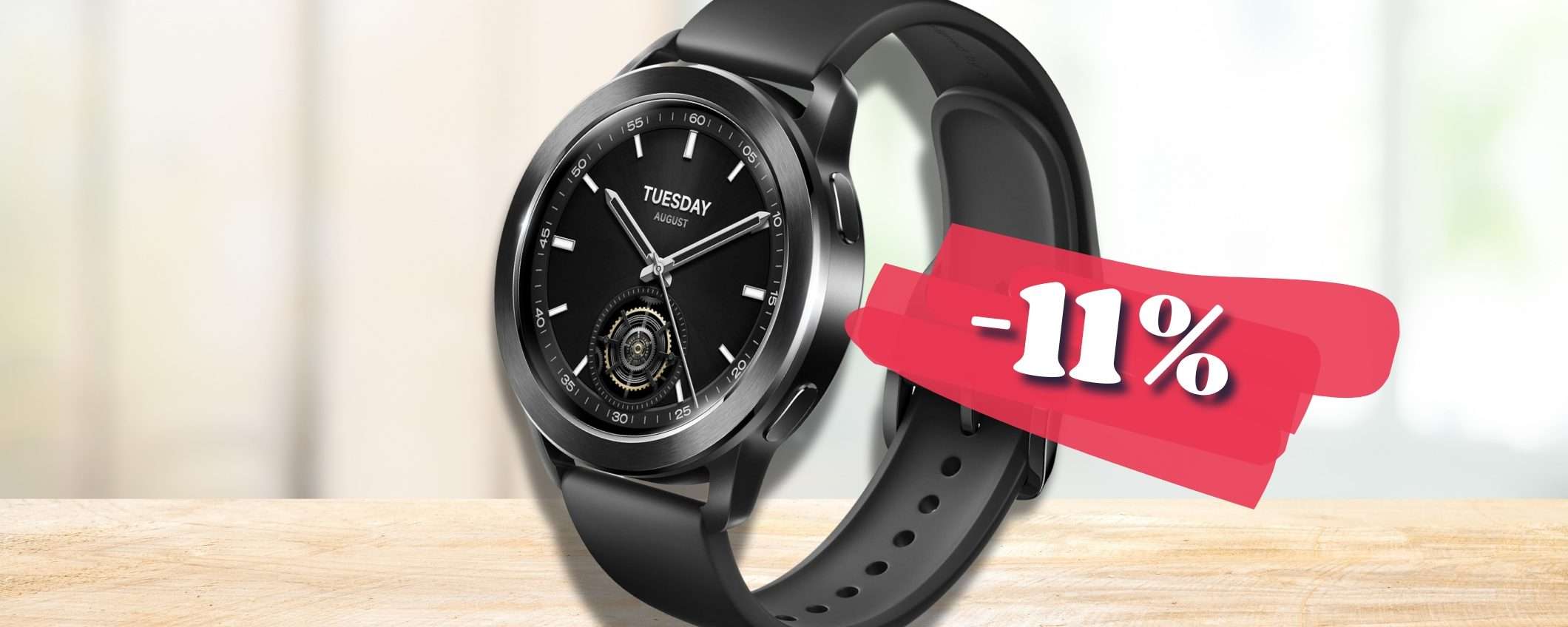 Xiaomi Watch S3, uno smartwatch ELEGANTE e COMPLETO in sconto