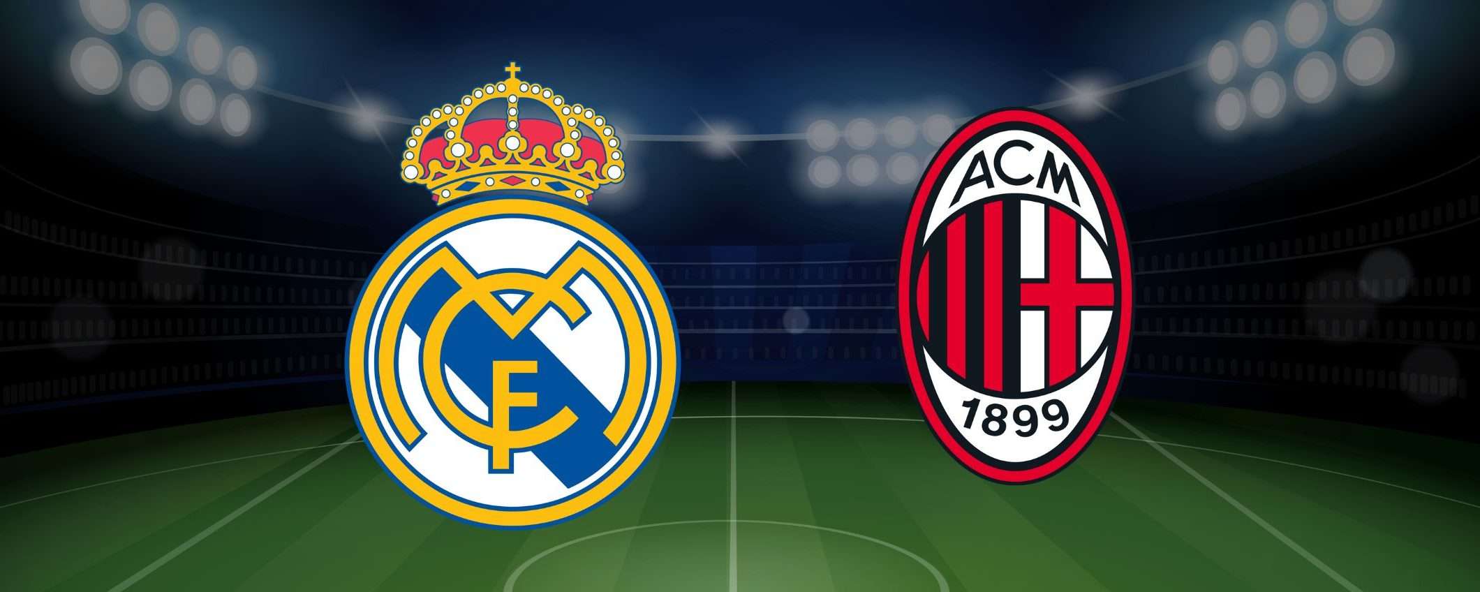 Come vedere Real Madrid-Milan in streaming in Italia e all'estero