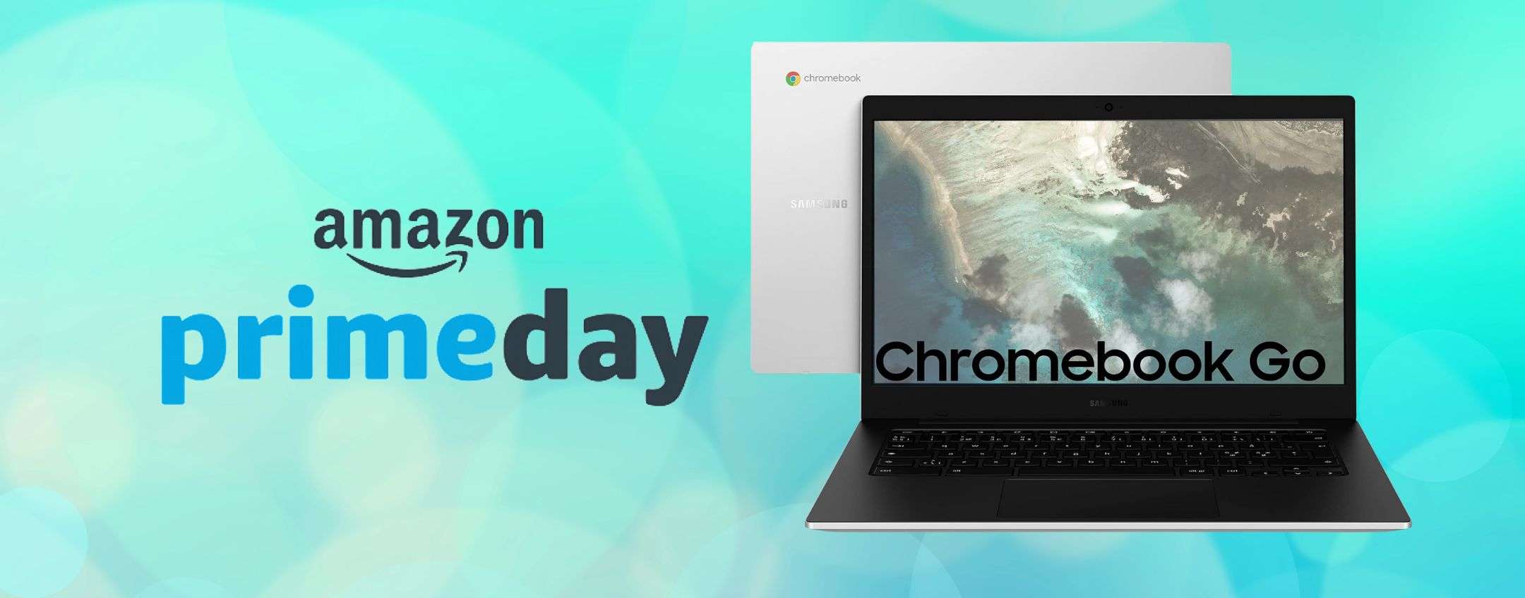 Samsung Chromebook Go a solo 179€ con le offerte Prime Day Amazon