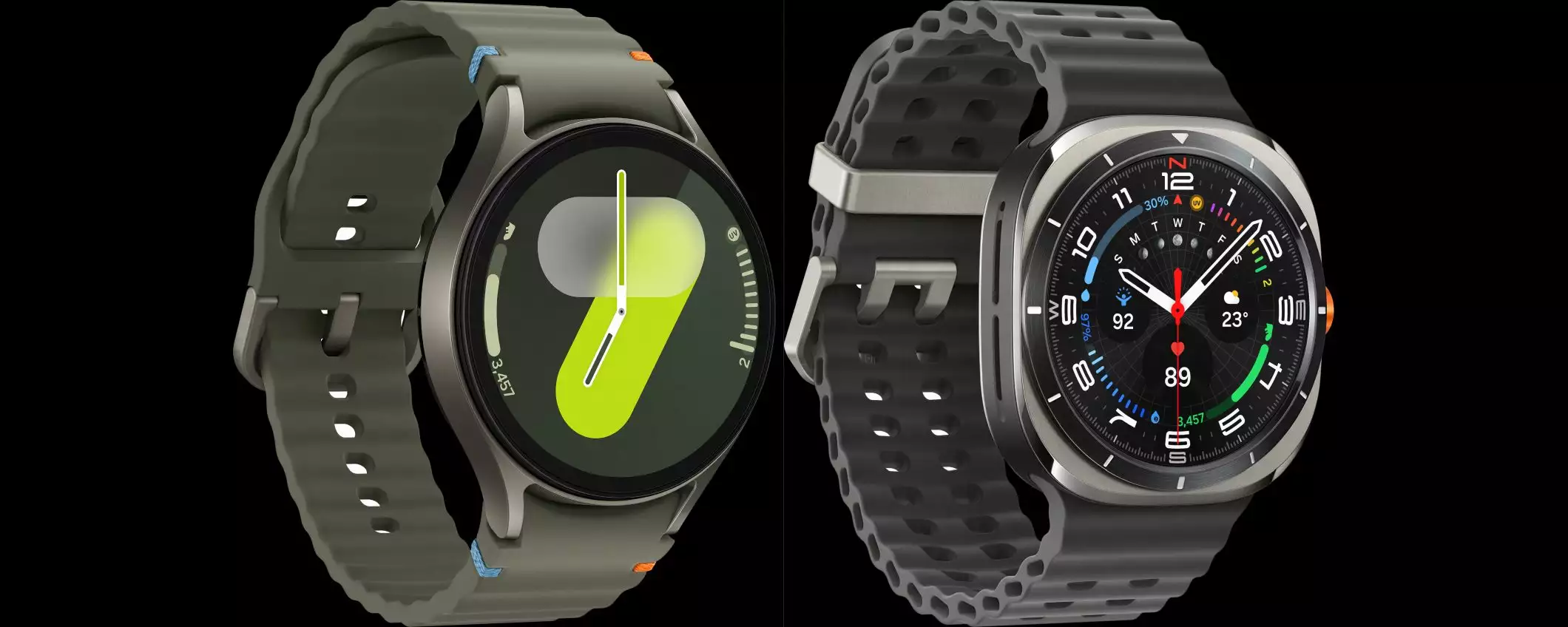 Galaxy Watch 7 e Watch Ultra: specifiche complete
