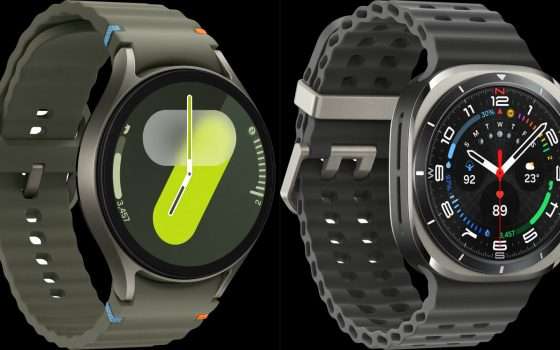Galaxy Watch 7 e Watch Ultra: specifiche complete