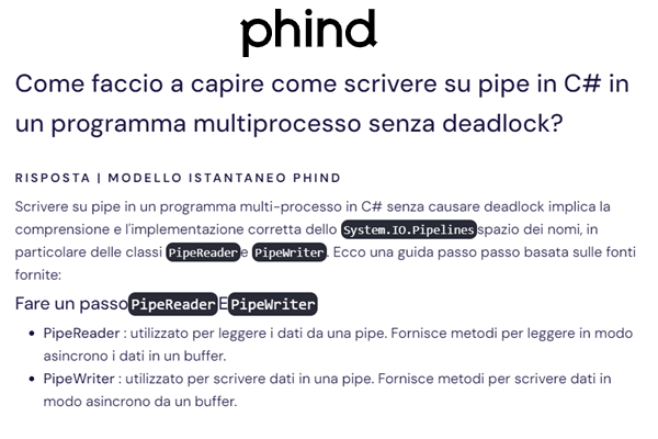 Phind: per imparare a programmare