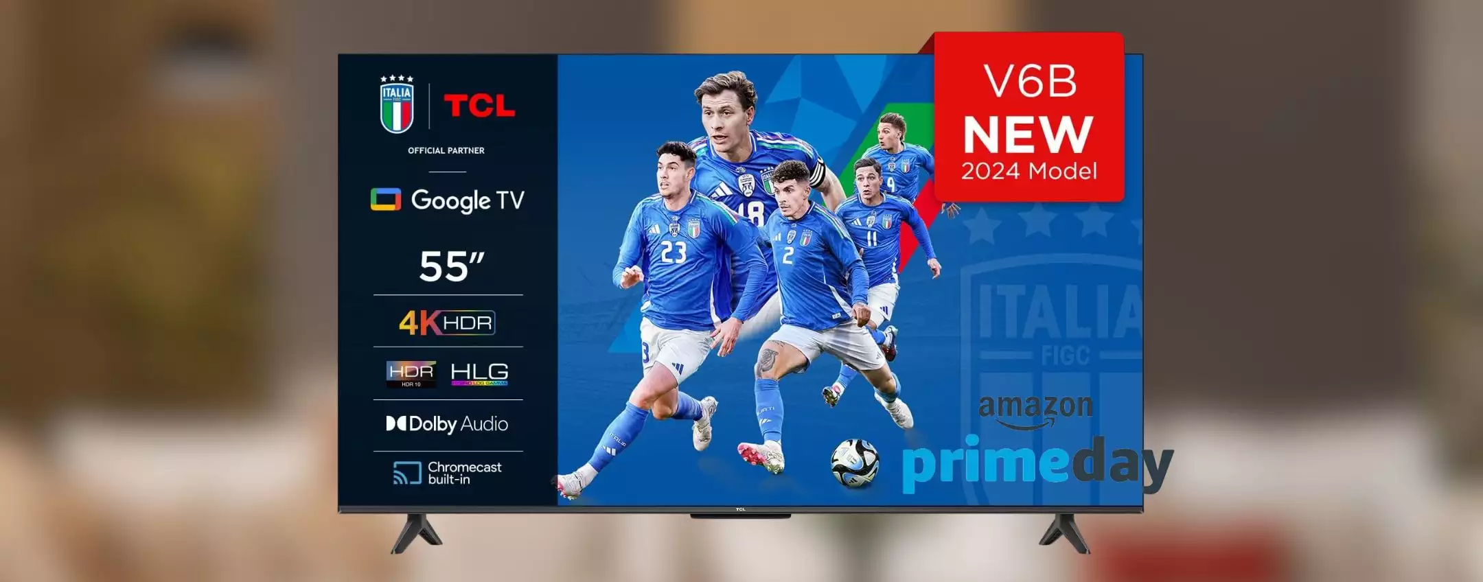 FOLLIA Prime Day: smart TV TCL 55″ 4K a 329€ (-34%)