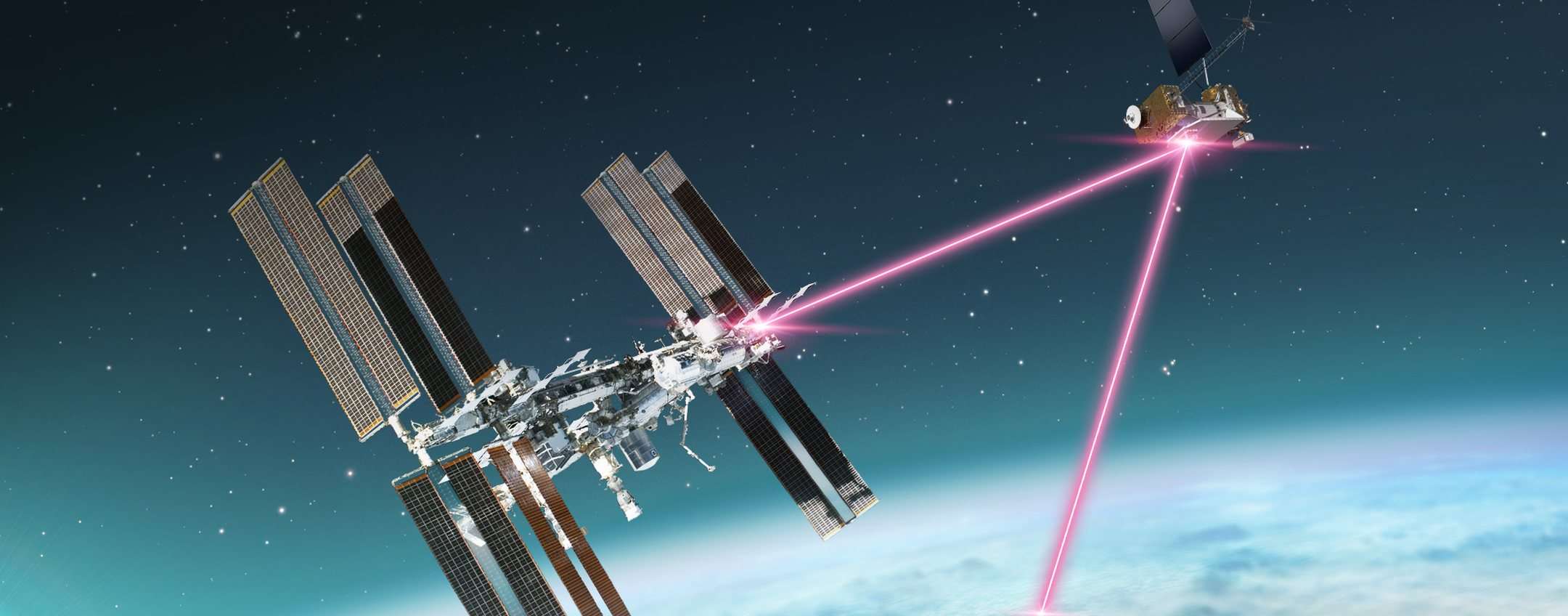Streaming video 4K tra aereo e ISS nello spazio