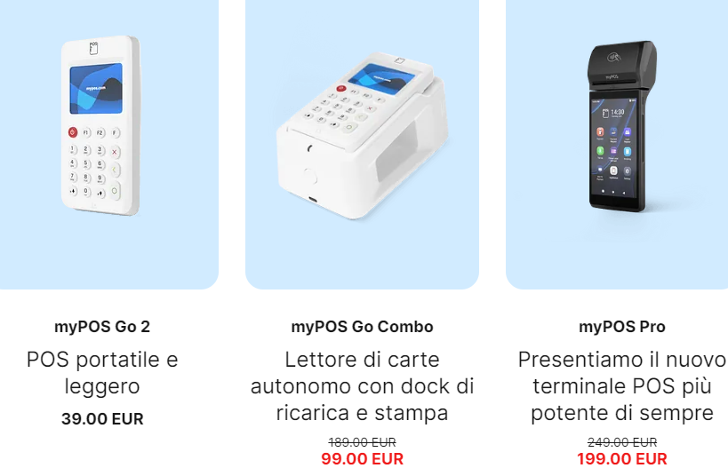 Terminale di pagamento in offerta