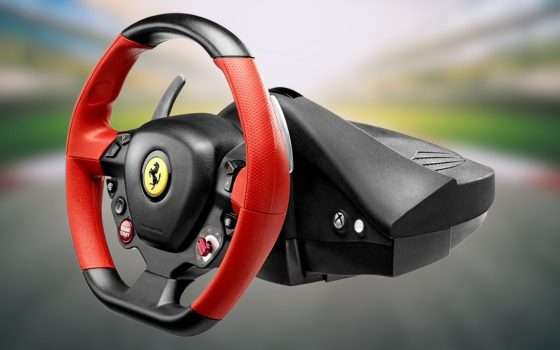 Volante per Xbox Thrustmaster marchiato Ferrari: che SCONTO su Amazon (-46%)