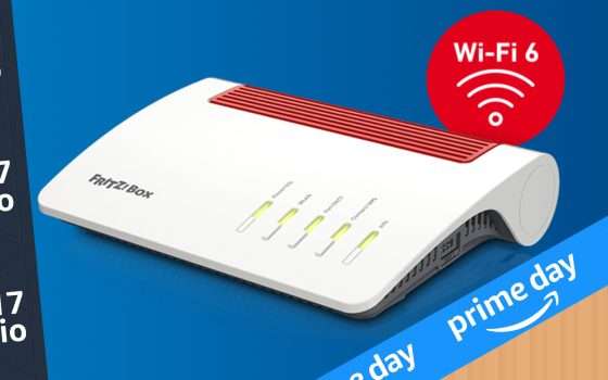 Prime Day, il router AVM con Wi-Fi 6 a -38%: è FRITZ!Box 7590 AX