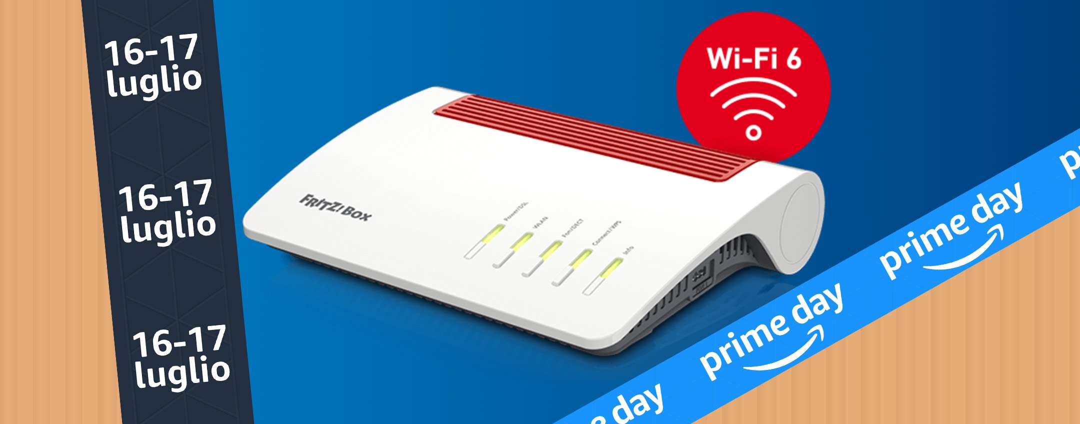 Prime Day, il router AVM con Wi-Fi 6 a -38%: è FRITZ!Box 7590 AX