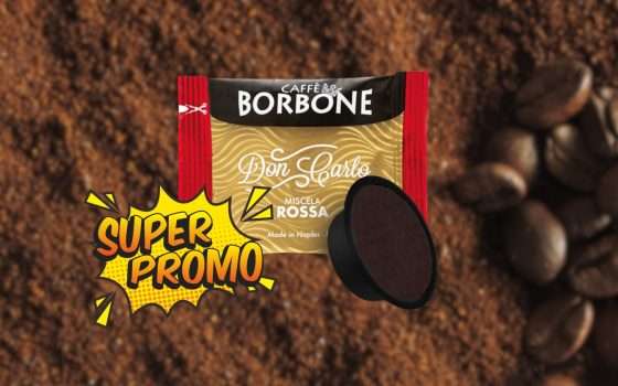 Capsule Caffè Borbone A Modo Mio: il Coupon te le REGALA a 0,16€