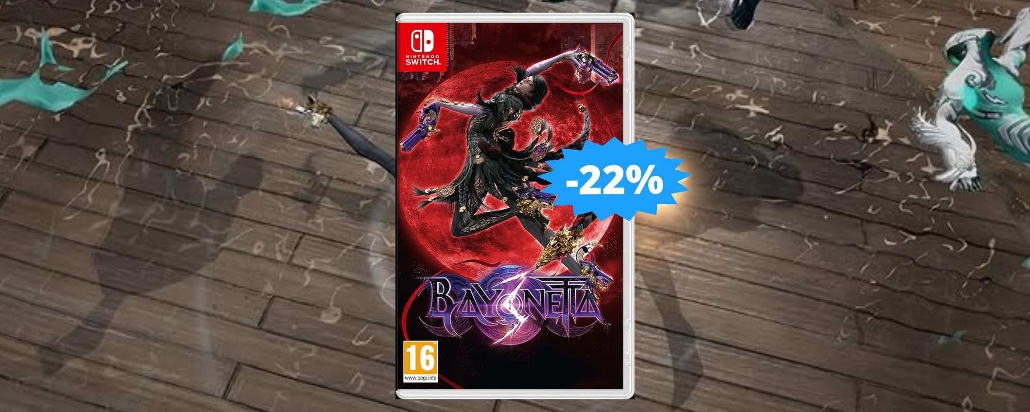 Bayonetta 3 per Switch: un'avventura IMPERDIBILE (-22%)