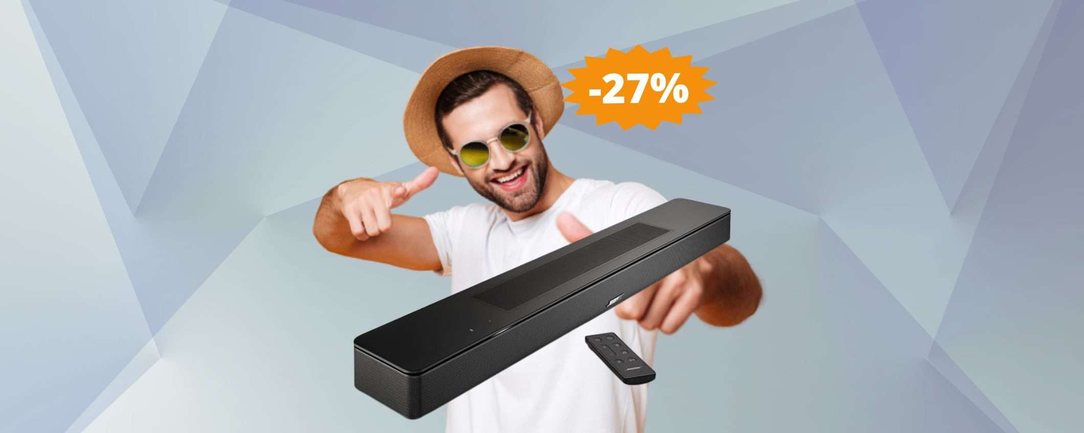 Bose Smart Soundbar 600: suono PREMIUM per il tuo salotto (-27%)