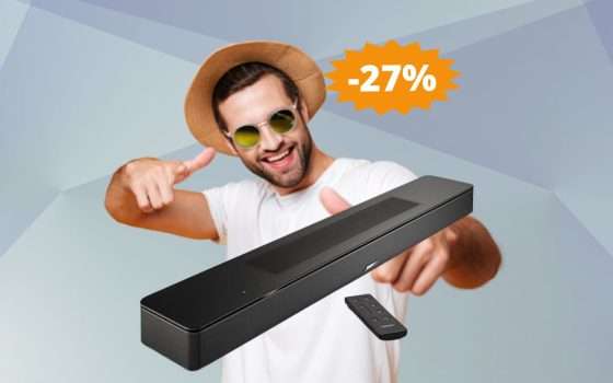 Bose Smart Soundbar 600: suono PREMIUM per il tuo salotto (-27%)