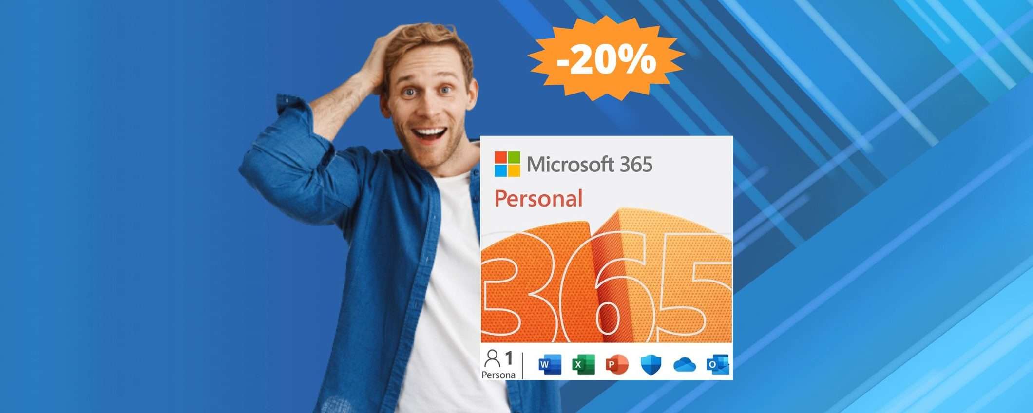 Microsoft 365 Personal: INDISPENSABILE per i professionisti (-20%)