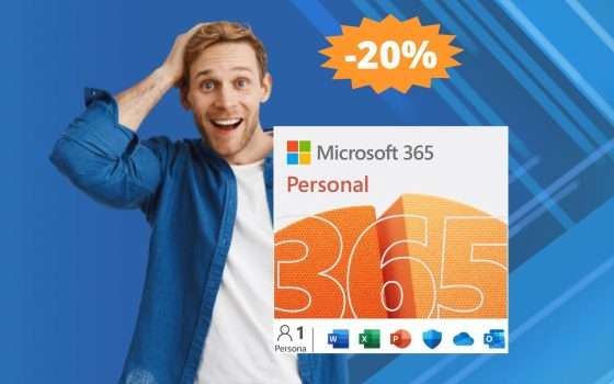 Microsoft 365 Personal: INDISPENSABILE per i professionisti (-20%)