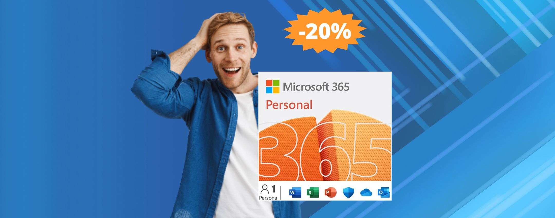 Microsoft 365 Personal: INDISPENSABILE per i professionisti (-20%)