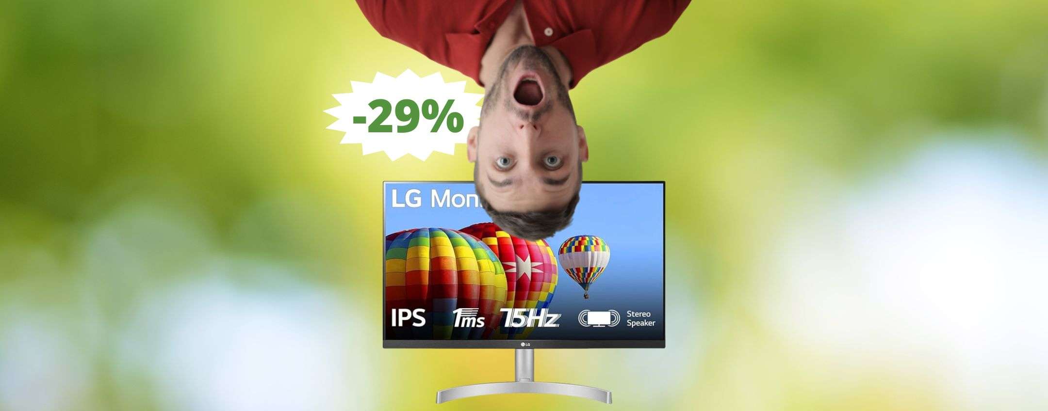 Monitor LG da 27″: un must-have a questo prezzo (-29%)