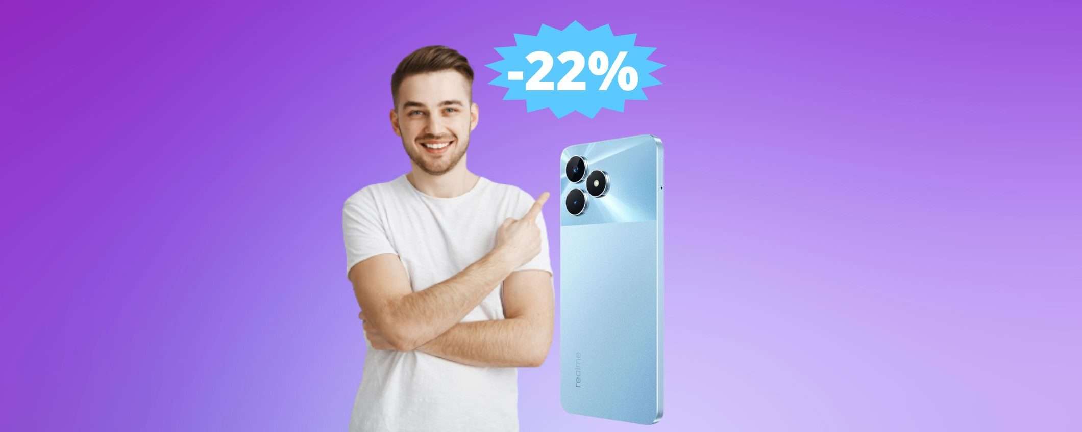 Realme Note 50: essenziale, ma affidabile (-22%)