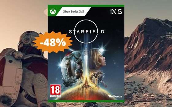 Starfield per Xbox Series X: sconto FOLLE del 48% su Amazon