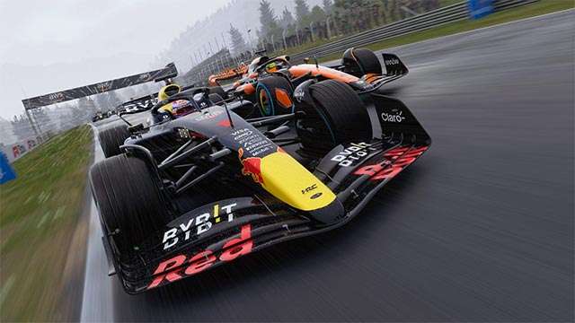 Uno screenshot dal gameplay di F1 24