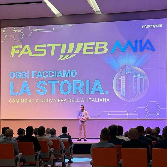 La presentazione di NeXXt AI Factory, il supercomputer di Fastweb per l'IA