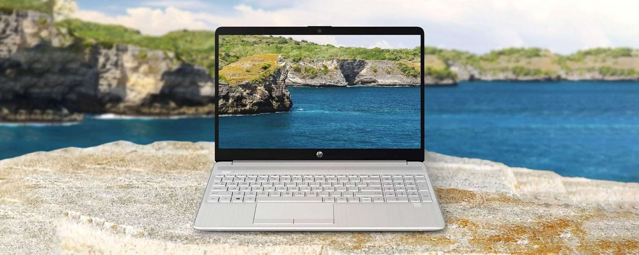 -300€: MAXI SCONTO su HP Laptop 15s con Intel Core e W11