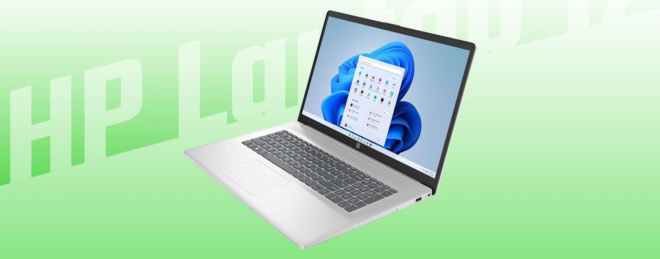 SCONTO 200€ per HP Laptop 17: il desktop replacement perfetto