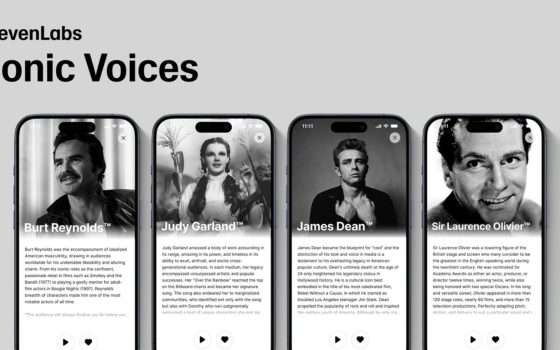 ElevenLabs aggiunge la voce AI delle celebrità nell'app Reader