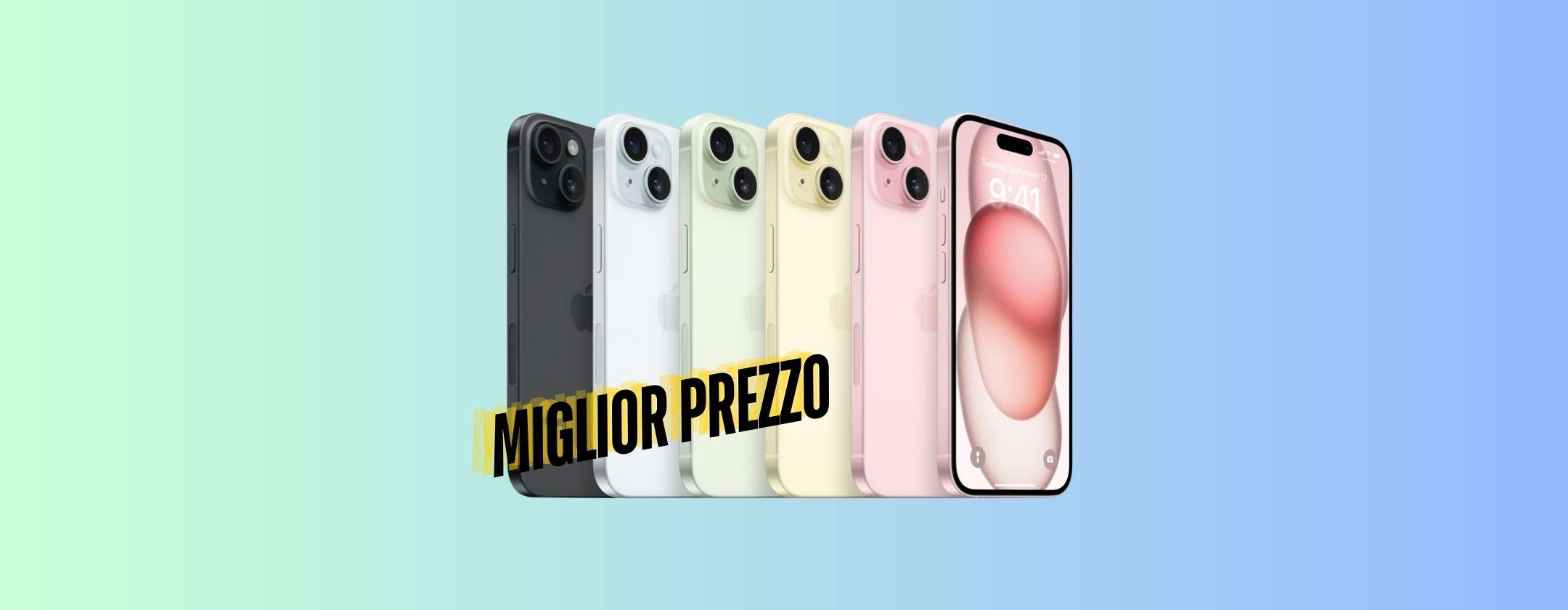 iPhone 15 256GB al MIGLIOR PREZZO di sempre su eBay