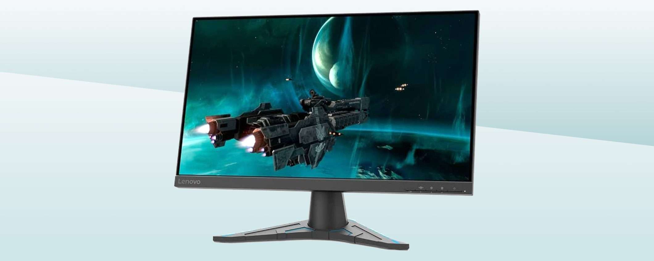 Monitor da gaming Lenovo: IMPERDIBILE a soli 129 euro