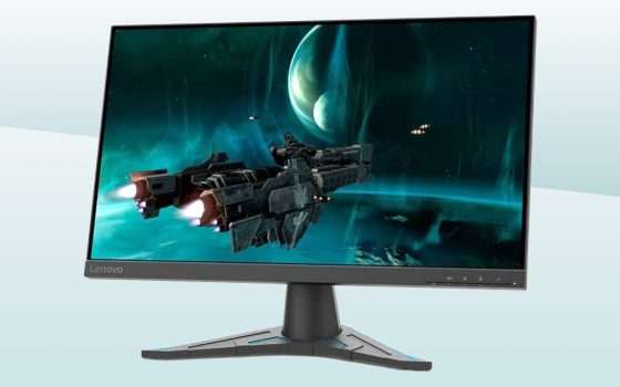 Monitor da gaming Lenovo: IMPERDIBILE a soli 129 euro