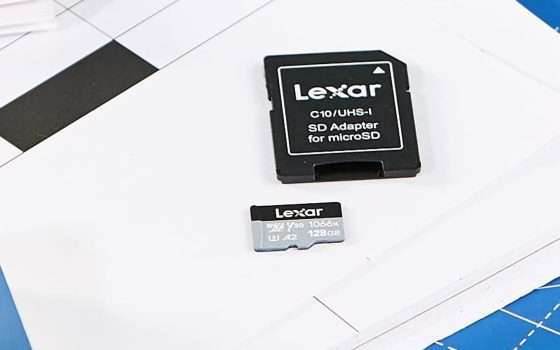 SCONTO 51% per la microSD Lexar Professional da 128 GB