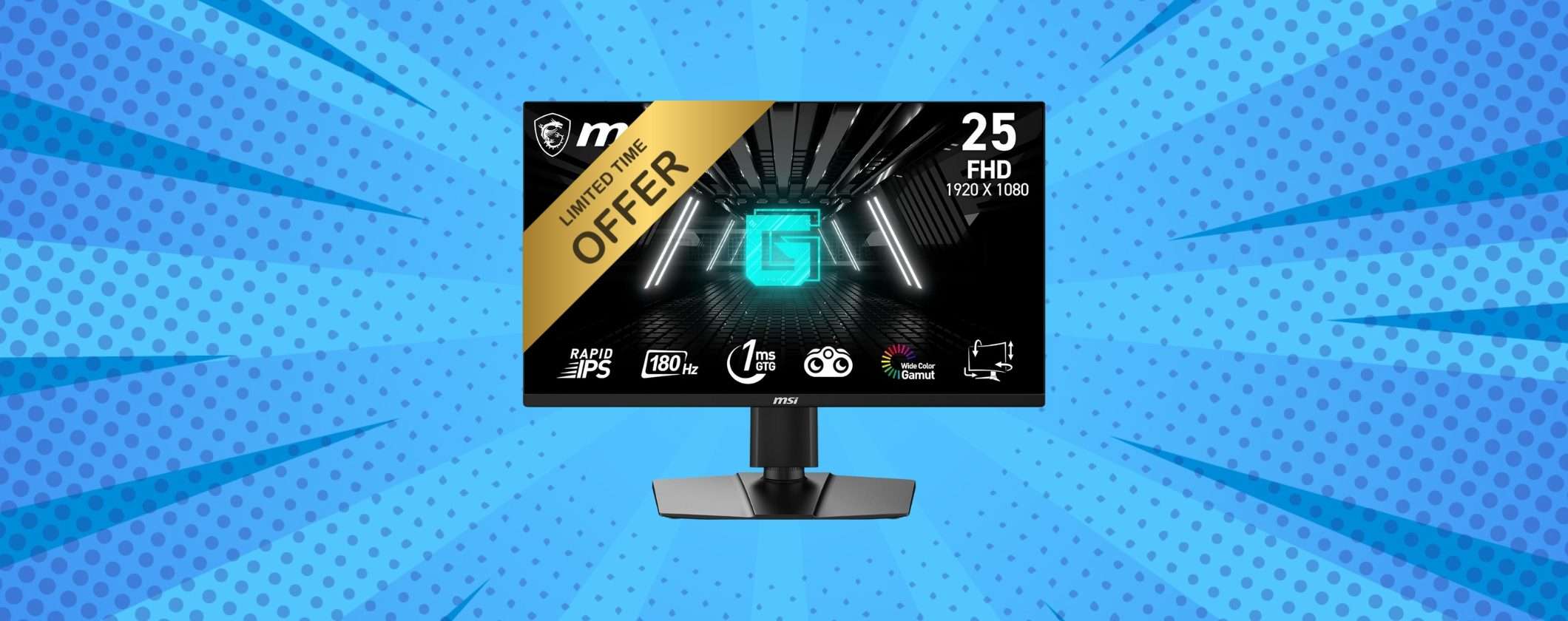 Il Monitor Gaming MSI è PAZZESCO al 22% di sconto Prime Day