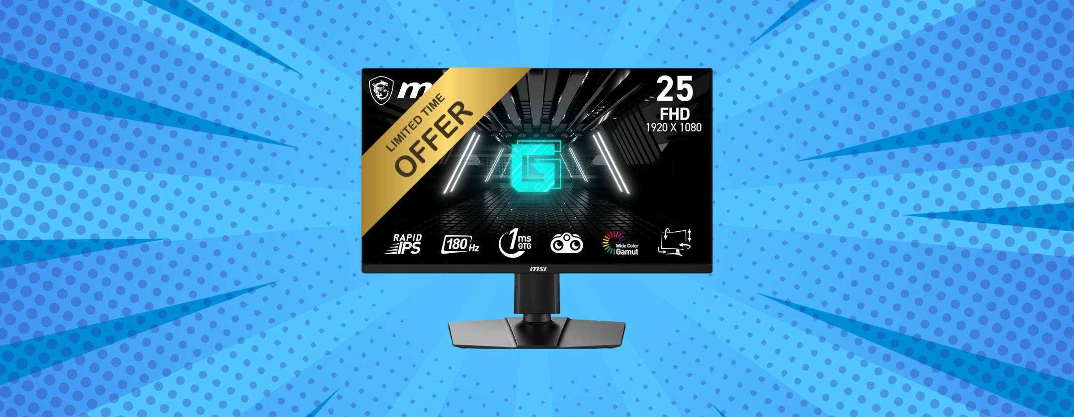 Il Monitor Gaming MSI è PAZZESCO al 22% di sconto Prime Day