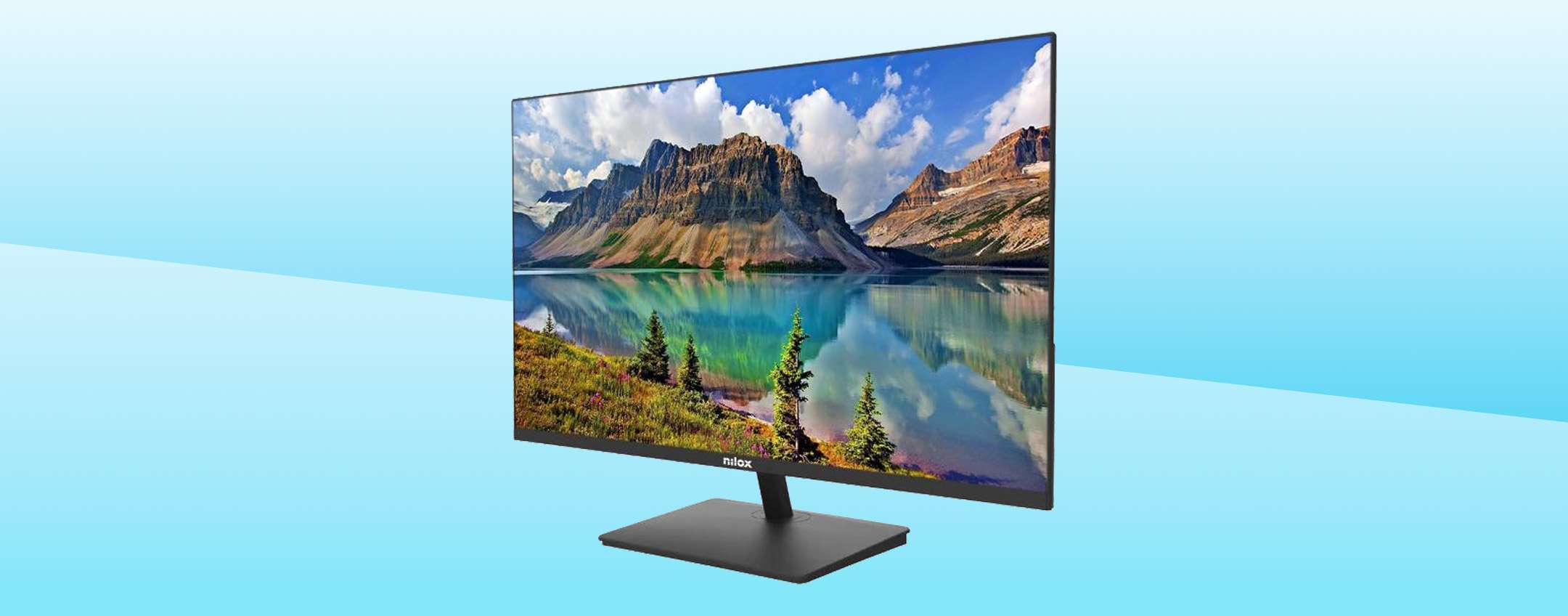 Monitor Full HD da 27 pollici a soli 95€: l’affare è Nilox