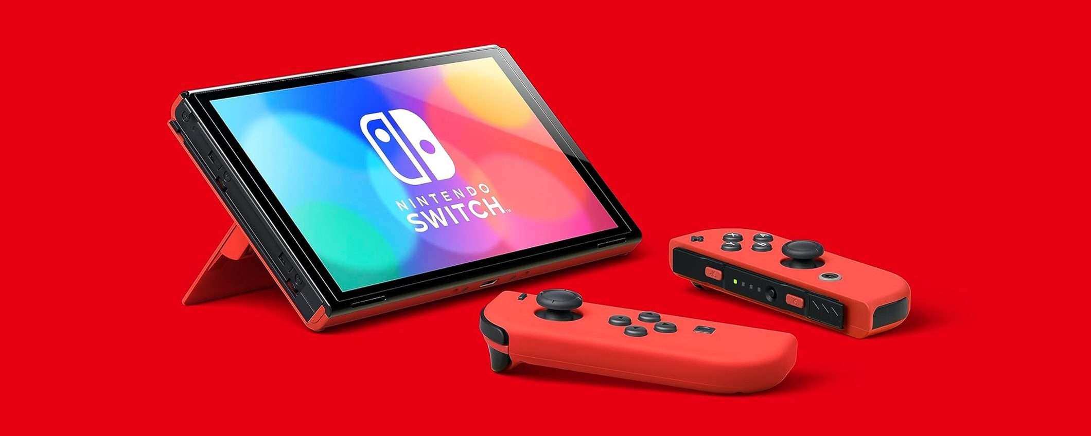 Switch OLED: l'edizione speciale Mario in sconto di 50€ su Amazon