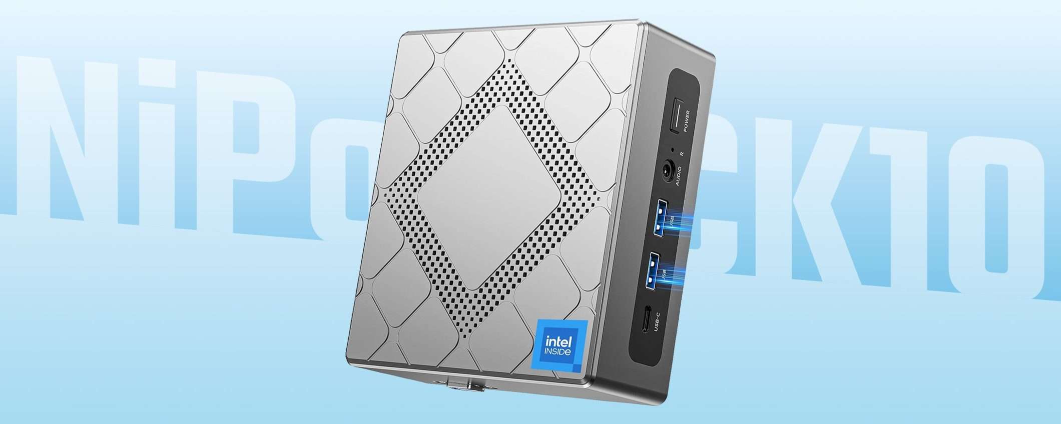 NiPoGi CK10: Mini PC con Intel Core, 16/512GB a -100€ (coupon)