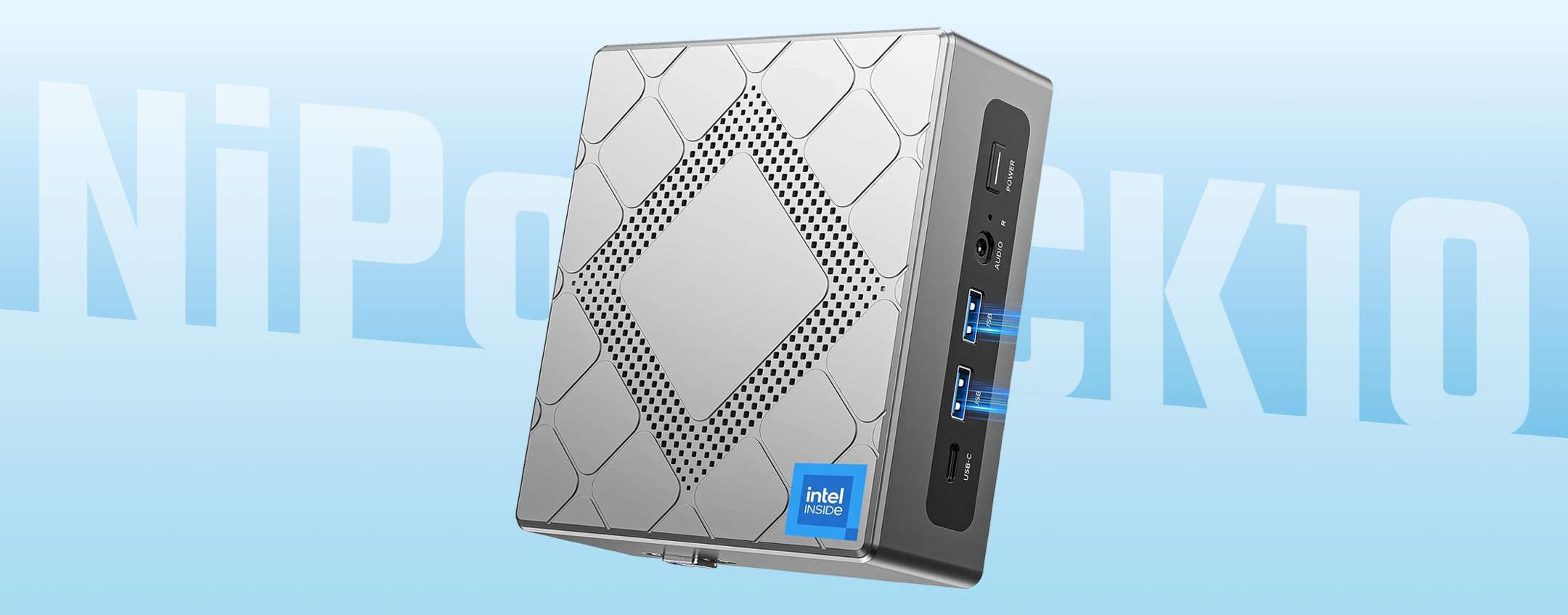 NiPoGi CK10: Mini PC con Intel Core, 16/512GB a -100€ (coupon)