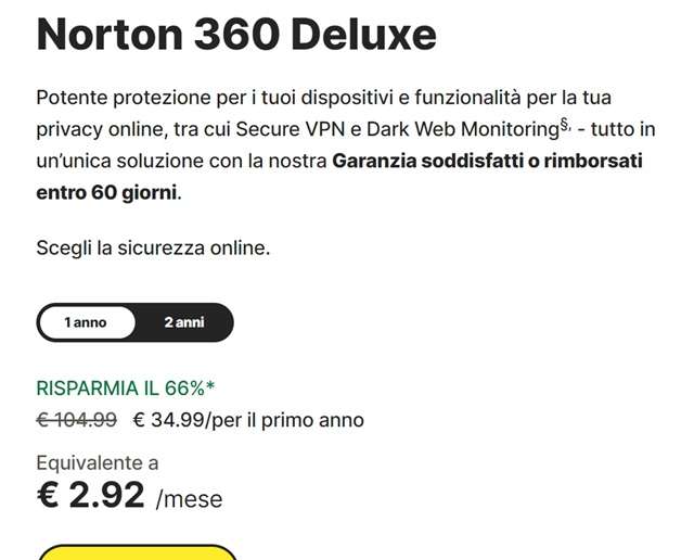 norton 360 deluxe promo