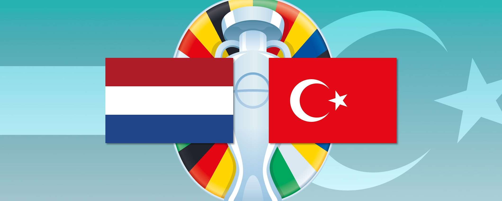Come vedere Olanda-Turchia in diretta streaming dall'estero