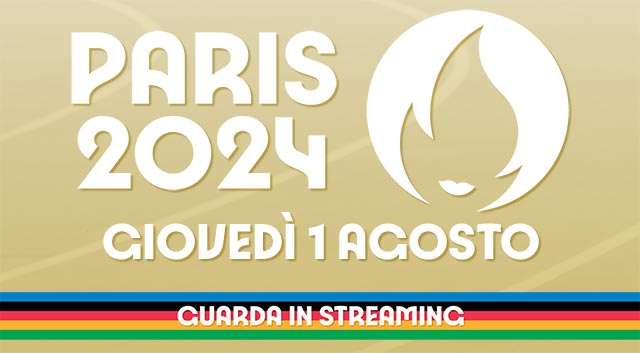 Olimpiadi, Parigi 2024: guarda in streaming le gare di giovedì 1 agosto