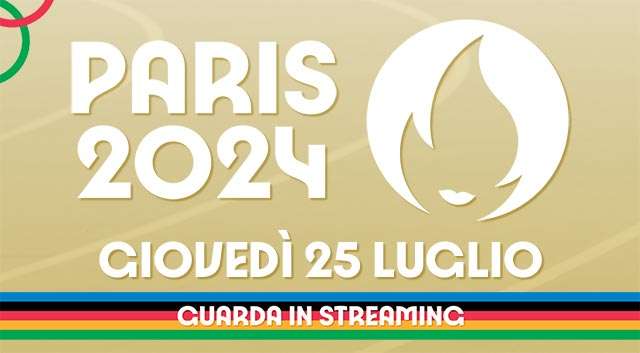 Olimpiadi, Parigi 2024: guarda in streaming le gare del 25 luglio