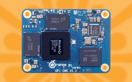 Orange Pi CM5 è la scheda da 70 dollari che sfida Raspberry Pi