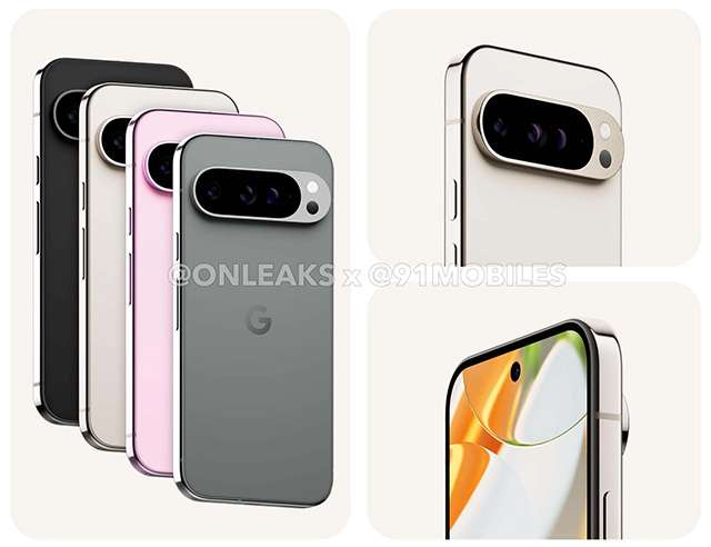 Il leak sul design dei nuovi Google Pixel 9