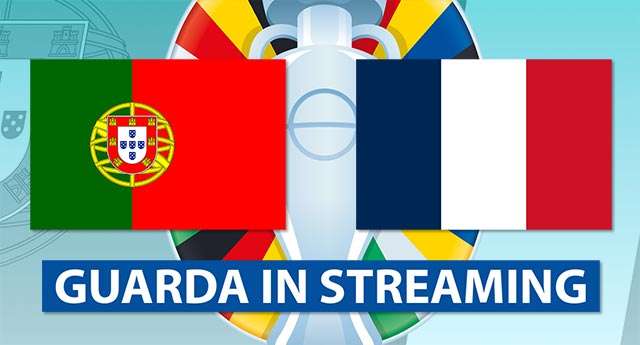 Guarda Portogallo-Francia in streaming: EURO 2024, quarti di finale