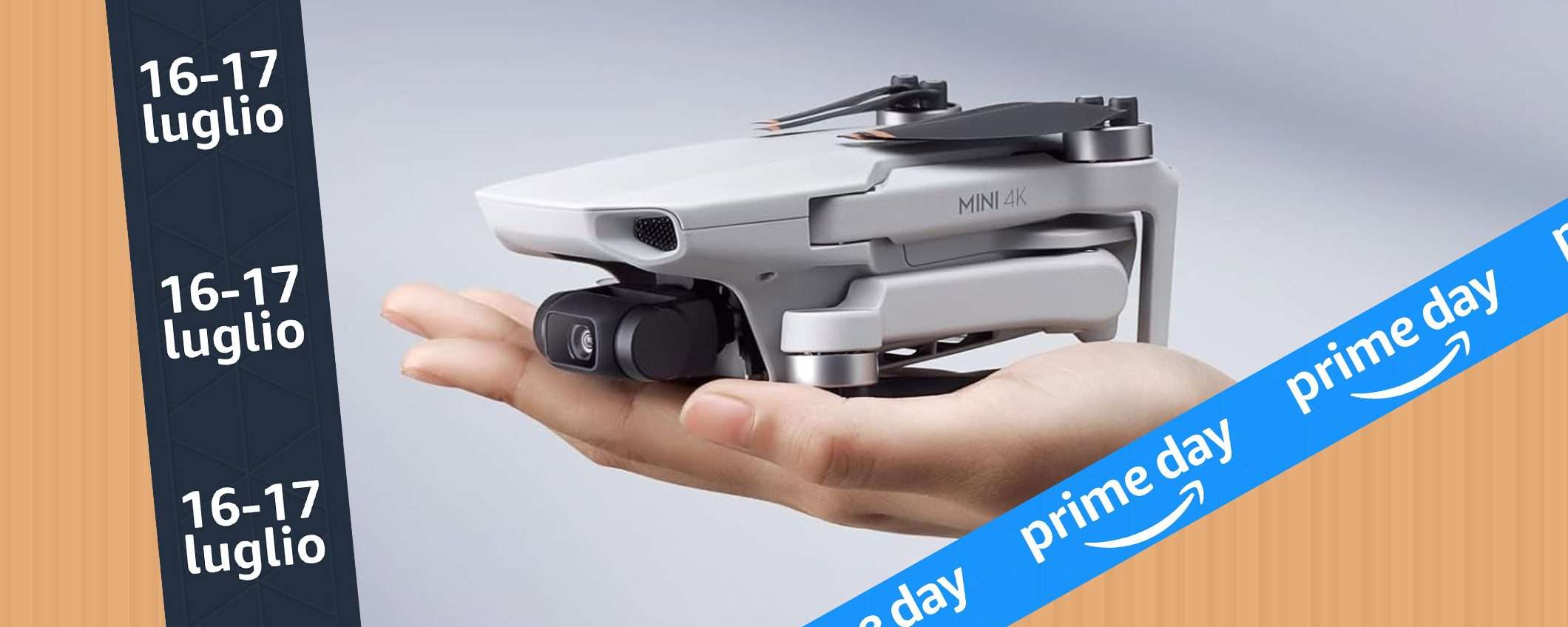 Prime Day: MINIMO STORICO per il drone DJI Mini 4K