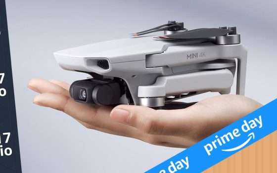 Prime Day: MINIMO STORICO per il drone DJI Mini 4K