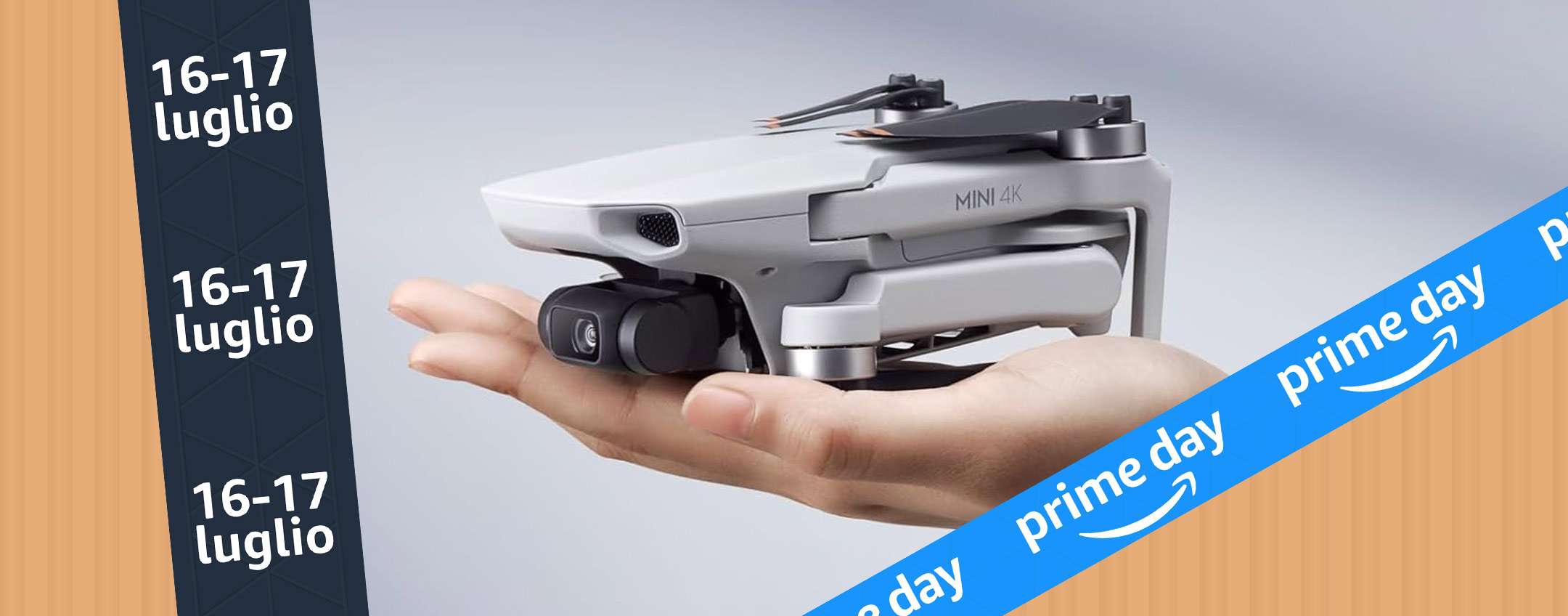 Prime Day: MINIMO STORICO per il drone DJI Mini 4K