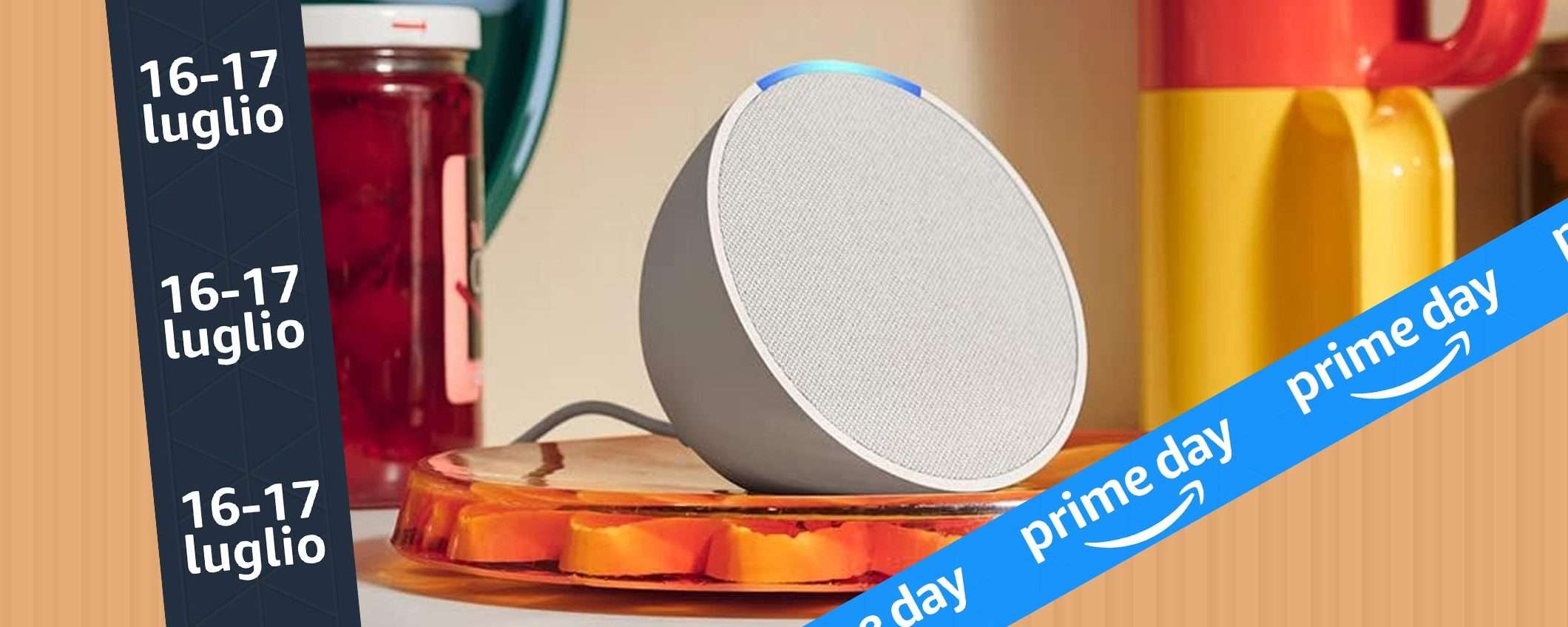 Prime Day: Echo Pop con Alexa a SOLI 19€