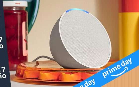 Prime Day: Echo Pop con Alexa a SOLI 19€