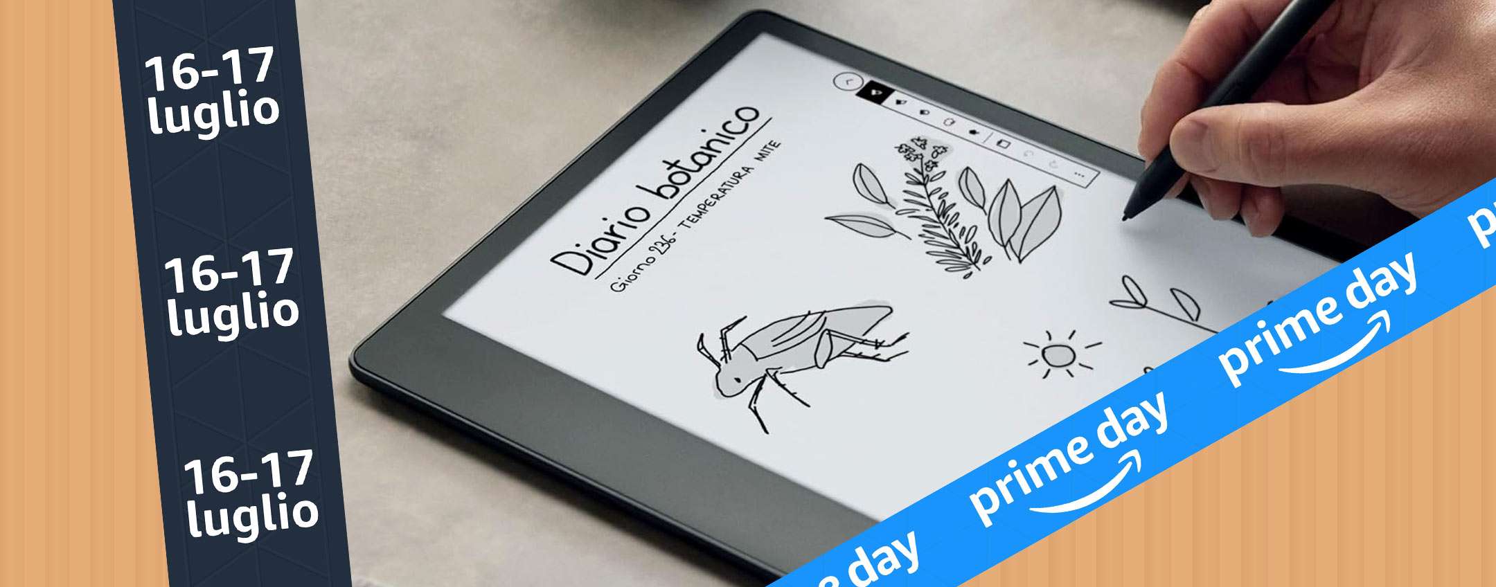 Prime Day: Amazon fa CROLLARE IL PREZZO di Kindle Scribe